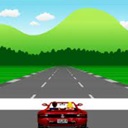 Pseudo 3D Racer Game